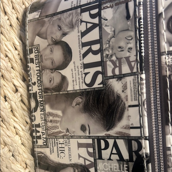 Paris Print Cosmetic Bag - Picture 3 of 8